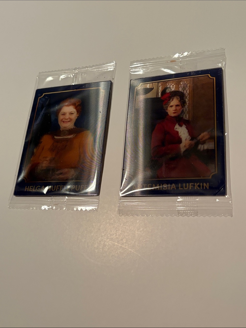 Harry Potter Collector’s Cards - Helga Hufflepuff and Artemisia Lufkin